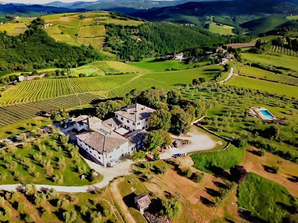 Farm stay Villa De' Ricci Rignana B&B Greve in Chianti