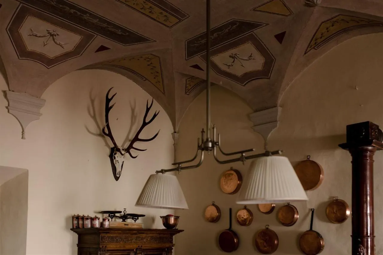 Villa De' Ricci Rignana B&B Greve in Chianti Lantgård